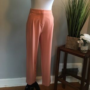 BCBGMAXAZRIA blush trousers